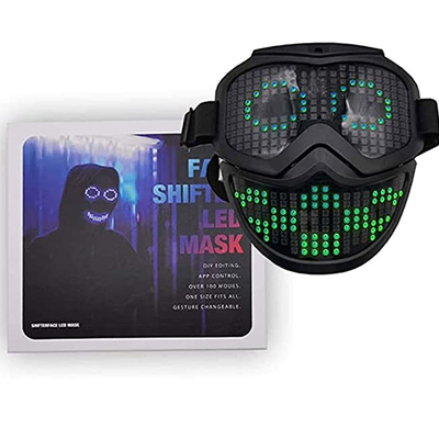Programmierbare LED, die Gesichtsmaske USB zu Gesichtsausdruck C Charing DIY beleuchtet