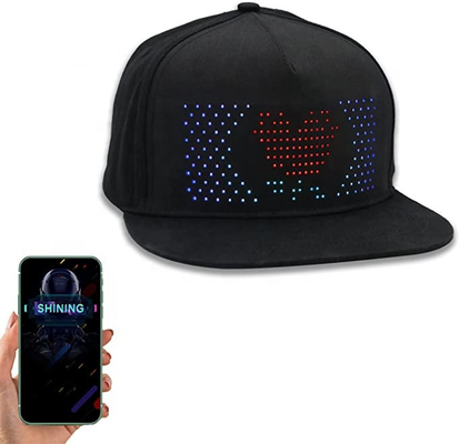 Multi Hut Sprach-Bluetooths LED Text-Musik-Bild-Zeichnung RGB bunte redigierende