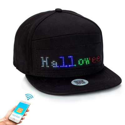 Mitteilungs-Hut-lebhafte Anzeigen-Kappe Bluetooths LED für Partei-Festival