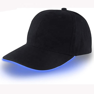 Glühen Party-Partei, LED-, das Baseballmützen Hüten mit Batterie 2pcs CR2016 leuchten