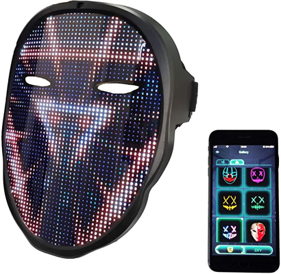 Bluetooth führte Gesichtsmaske-Editable Licht oben für Halloween-Weihnachten