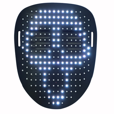 Stellt wieder aufladbare intelligente LED Gesichtsmaske USBs mit 25 Glowy und 25 Animationen gegenüber