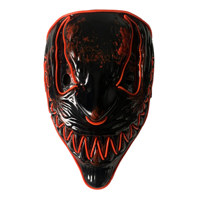 Furchtsames Licht Gift-Halloweens herauf Maske mit Neon-EL verdrahten 3 Kopie &quot;Heller&quot;