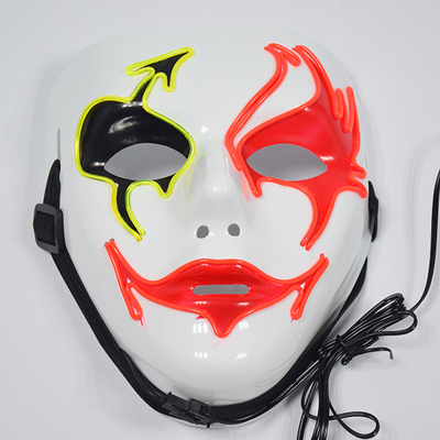 Gesichtsmaske Grausigkeits-Halloweens LED mit Schaum innerhalb bequemen zu tragen