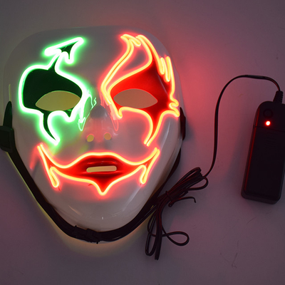 Gesichtsmaske Grausigkeits-Halloweens LED mit Schaum innerhalb bequemen zu tragen