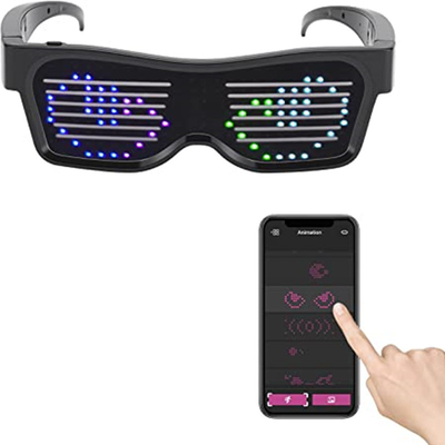 APP steuerte programmierbare leuchtende einzigartige Gläser DIY LED