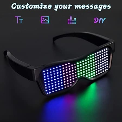 APP steuerte programmierbare leuchtende einzigartige Gläser DIY LED