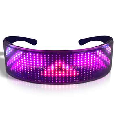 Glänzendes programmierbare farbenreiches Glühen LED-Glas-Bluetooth-4,0