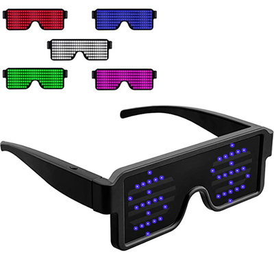 USB-wieder aufladbare LED-Anzeigen-Gläser mit 11 Batterie der Muster-180mAh