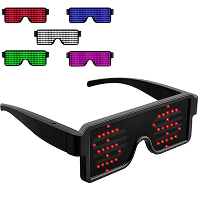 Leuchtendes glühendes grelles Glas-Auge LED tragen 11 justierbare Muster Halloween