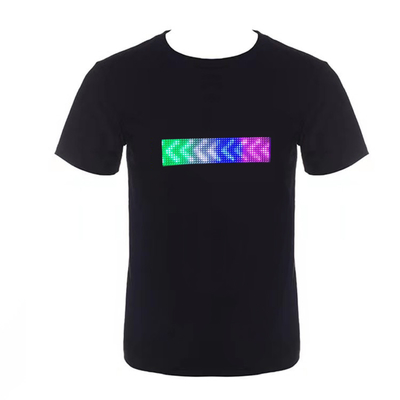 Programmierbarer LED-Licht-T-Shirt Smartphone-App-Kontrollanzeigemitteilungs-Muster