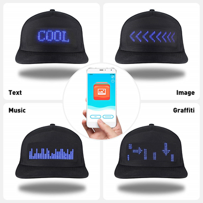 Hut-Programm-abnehmbares justierbares app-Steuer-Bluetooths LED