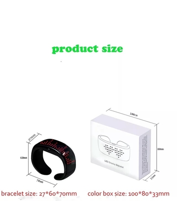 Fernsteuerungs-LED Armband Bluetooth der Anzeigen-Mitteilungs-Editable