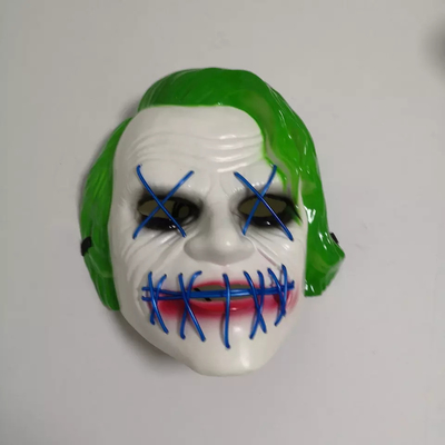 Grüne Spassvogel Halloween führte helle oben Maske für Maskerade-Partei Cosplay