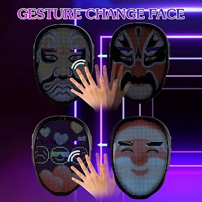 Programmierbare Maske Bluetooths LED für Kostüm Cosplay-Partei-Maskerade