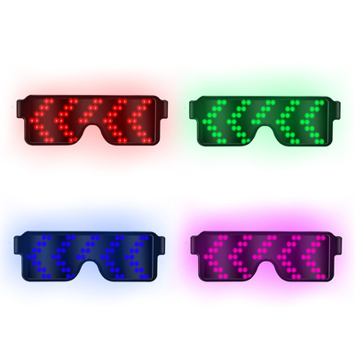 Glas-Weihnachtsblinklicht-Neonparty-Gläser USB-Gebührglühende magisches LED