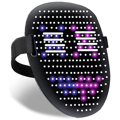 Mehrfarben-Gesichtsmaske-automatischer Induktions-Schalter-leuchtende Maske Halloweens LED