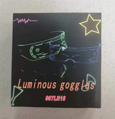 Des Leuchtungs-leuchtende LED Gläser Partei-Bar-Club-mit 7 Farben