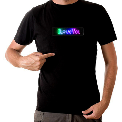 Programmierbare LED, die das T-Shirt besonders angefertigt für Partei-Festival beleuchtet