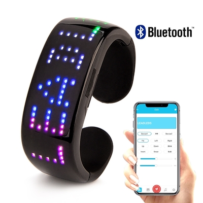 Armband Bluetooths Fernsteuerungs-LED App Programe-Text-Muster