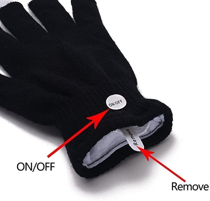 Glühende LED Licht-Handschuhe der dunklen Fingerspitzen-für Weihnachtsfest-Party